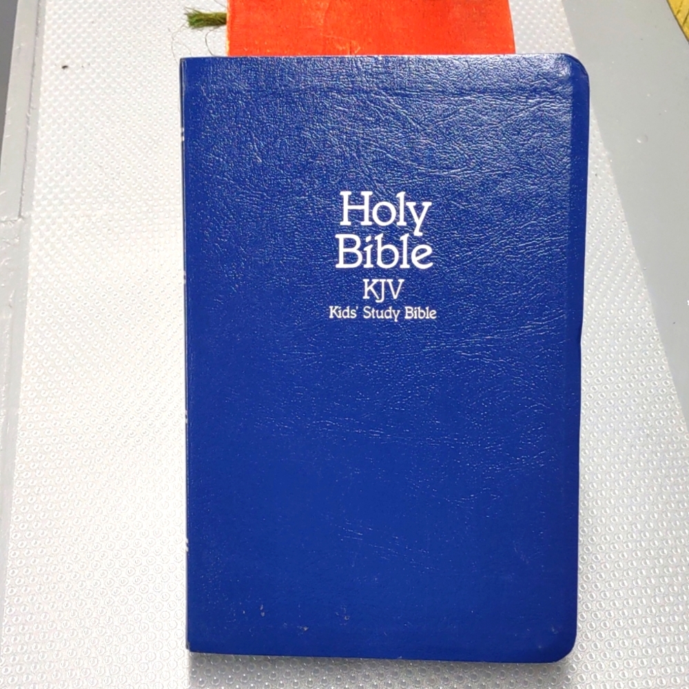 Blue zoderkidz Holy Bible, King James Version, study Bible